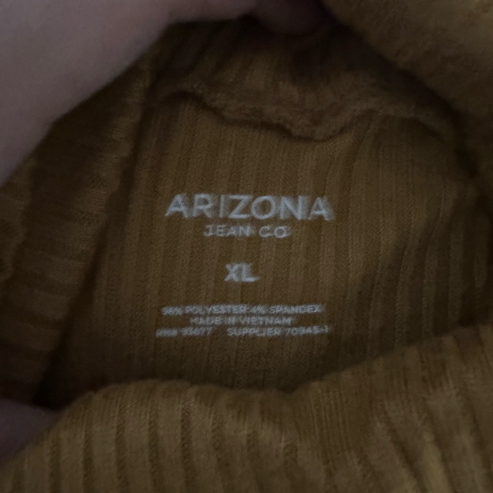 Arizona Jean Co. Mustard Sweater XL